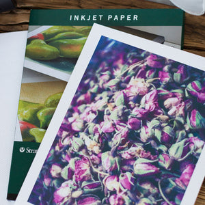 Texture Inkjet Paper, 8.5"x11", 25-sheet Pack (Strathmore)