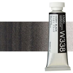Ivory Black W338A (Holbein Watercolor)