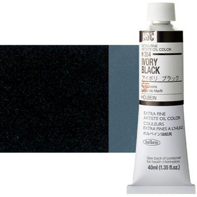 Ivory Black H354A (Holbein Oil)
