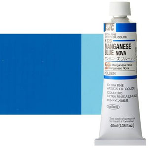 Manganese Blue Nova H323B (Holbein Oil)