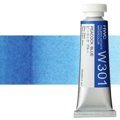 Peacock Blue W301A (Holbein Watercolor)