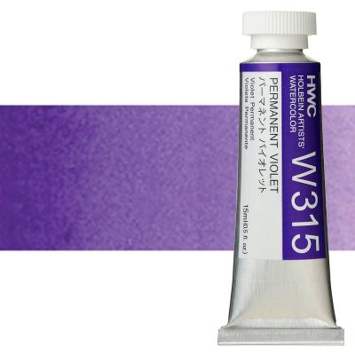 Permanent Violet W315B (Holbein Watercolor)