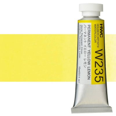 Permanent Yellow Lemon W235A (Holbein Watercolor)