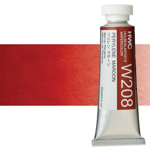 Perylene Maroon W208B (Holbein Watercolor)