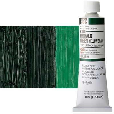 Phthalo Green Yellow Shade H299B (Holbein Oil)