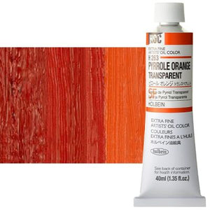 Pyrrole Orange Transparent H263B (Holbein Oil)