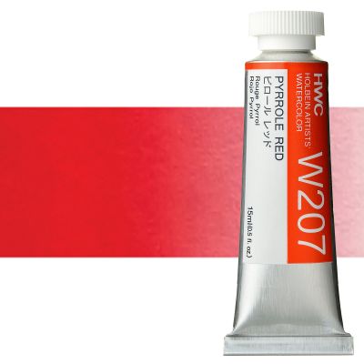 Pyrrole Red W207A (Holbein Watercolor)