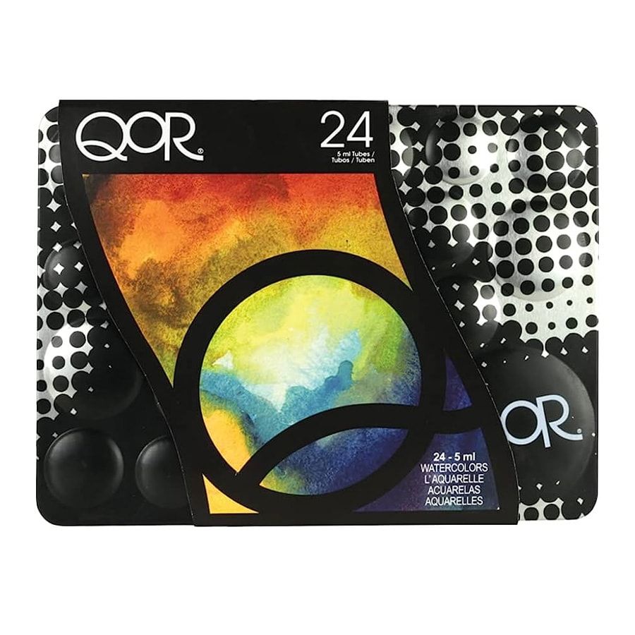 Qor Watercolor High Chroma Set of 6