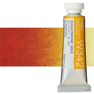 Quinacridone Gold W342C (Holbein Watercolor)