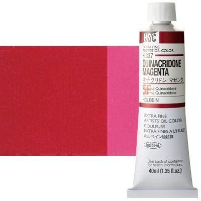 Quinacridone Magenta H337C (Holbein Oil)