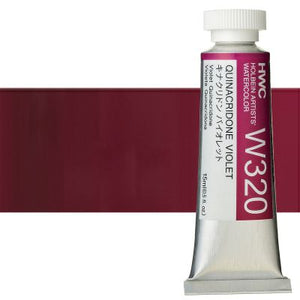 Quinacridone Violet W320B (Holbein Watercolor)