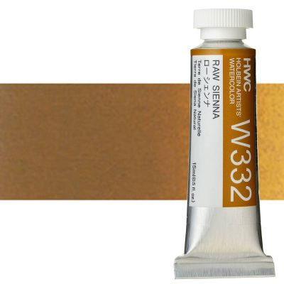 Raw Sienna W332A (Holbein Watercolor)