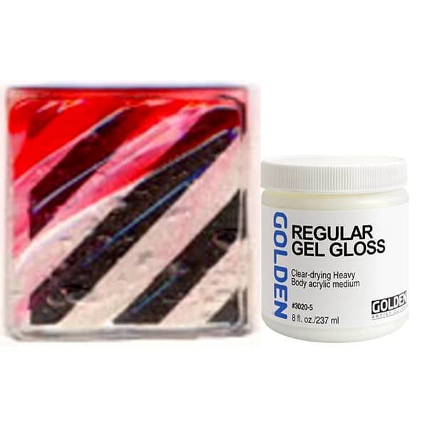 GOLDEN Acrylic Gel Mediums Regular Gel Gloss 1 Gallon