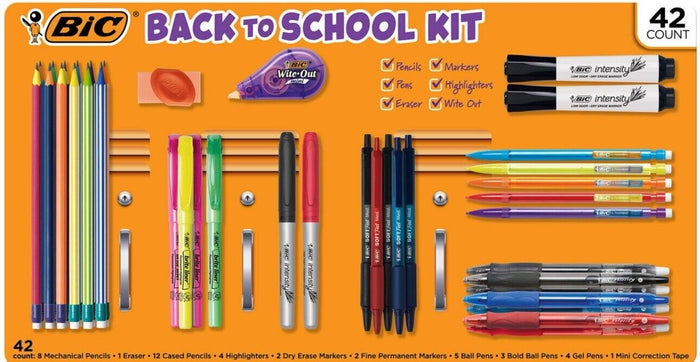 BIC® Ultimate Back to School Kit, 42 Count (BIC)