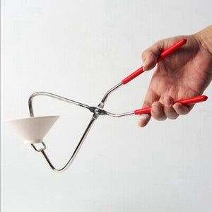 12” Steel Glaze Dipping Tongs