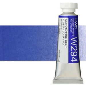 Ultramarine Deep W294A (Holbein Watercolor)