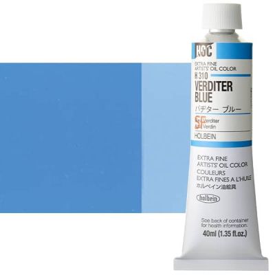 Verditer Blue H310C (Holbein Oil)