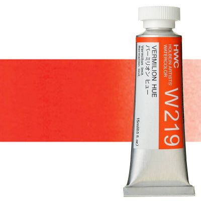 Vermilion W218F (Holbein Watercolor)