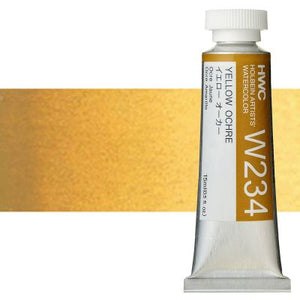 Yellow Ochre W234A (Holbein Watercolor)