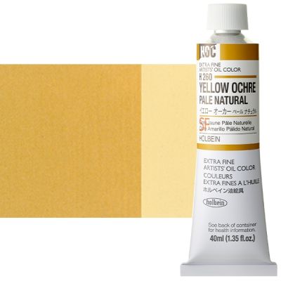 Yellow Ochre Pale Natural H260B (Holbein Oil) – Alabama Art Supply