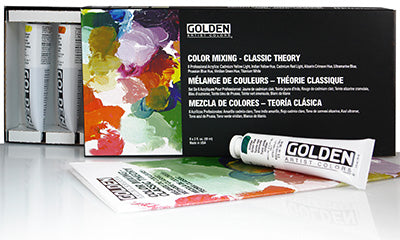 Classic Theory Color Mixing Set of 8 (Golden Acrylic Heavy Body)