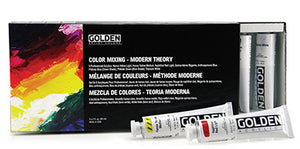 Modern Theory Heavy Body Color Mixing Set of 8 (Golden Acrylic Heavy Body)