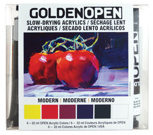 OPEN Acrylic Introductory Set Modern (Golden Open Acrylic)