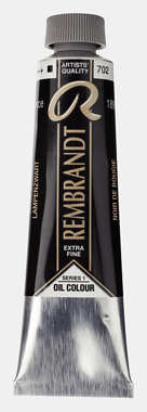 Lamp Black 702 (Rembrandt Oil Colour)