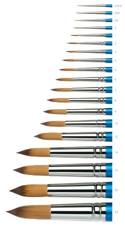 WN Cotman Watercolor Brushes - Round (Winsor & Newton)