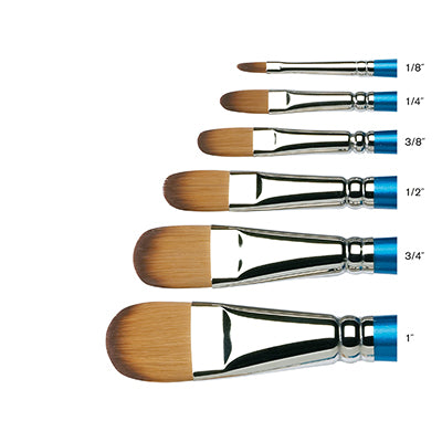 WN Professional Watercolor Synthetic Sable Brushes - Rigger