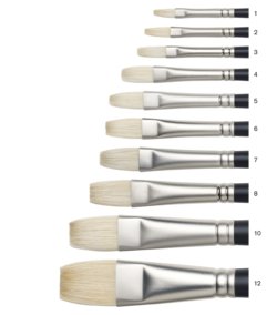 ZPAQI Pro Oil Paint Brushes Set Fan Shaped Paint Brush for Acrylic  Watercolor Drawing 