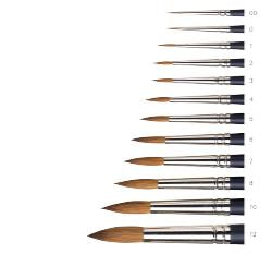 WN Professional Watercolor Sable Brushes - Round (Winsor & Newton) –  Alabama Art Supply