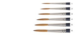 WN Professional Watercolor Sable Brushes - Rigger (Winsor & Newton)