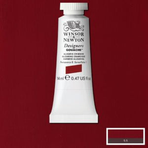 DES  Alizarin Crimson (Winsor & Newton Gouache)