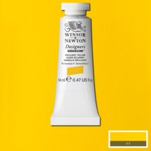 DES  Brilliant Yellow (Winsor & Newton Gouache)