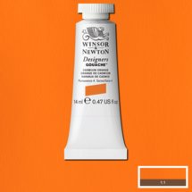 DES  Cadmium Orange (Winsor & Newton Gouache)