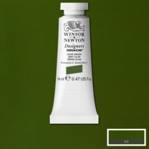 DES  Olive Green (Winsor & Newton Gouache)