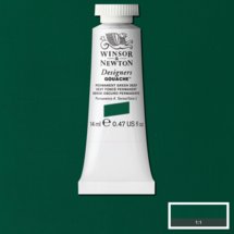 DES  Permanent Green Deep (Winsor & Newton Gouache)