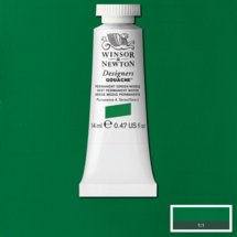 DES  Permanent Green Middle (Winsor & Newton Gouache)