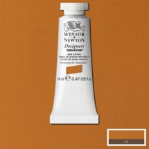 DES  Raw Sienna (Winsor & Newton Gouache)