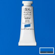 DES  Sky Blue (Winsor & Newton Gouache)