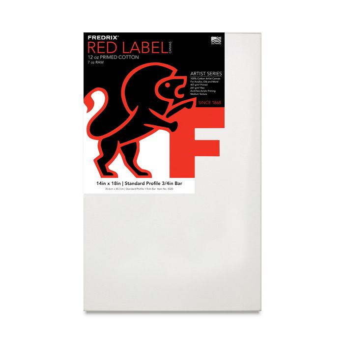 14"x18" ARTIST SERIES RED LABEL Standard Profile (FREDRIX)