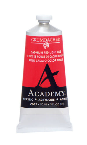 CADMIUM RED LIGHT HUE C027 (Grumbacher Academy Acrylic)