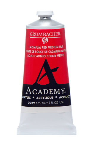 CADMIUM RED MEDIUM HUE C029 (Grumbacher Academy Acrylic)