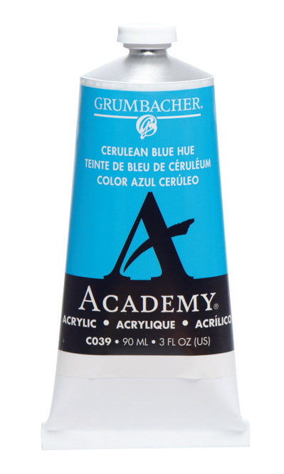 CERULEAN BLUE HUE C039 Grumbacher Academy Acrylic Alabama Art