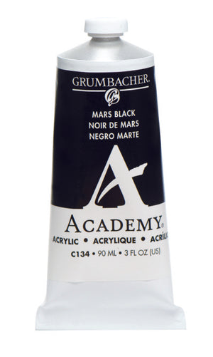 MARS BLACK C134 (Grumbacher Academy Acrylic)