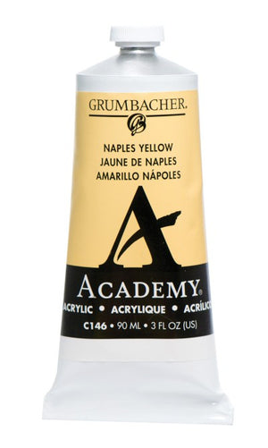 NAPLES YELLOW C146 (Grumbacher Academy Acrylic)