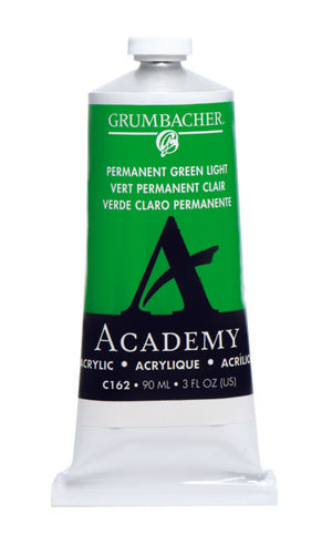 PERMANENT GREEN LIGHT C162 (Grumbacher Academy Acrylic)