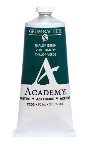 THALO GREEN (BLUE SHADE) C205 (Grumbacher Academy Acrylic)