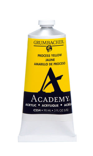 PROCESS YELLOW C254 (Grumbacher Academy Acrylic)